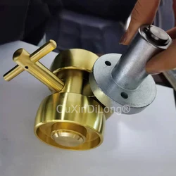 3PCS Solid Brass European Heavy Grand Piano Casters Piano Feet Wheels with Brake Furniture Castors for 7-Foot Piano Components