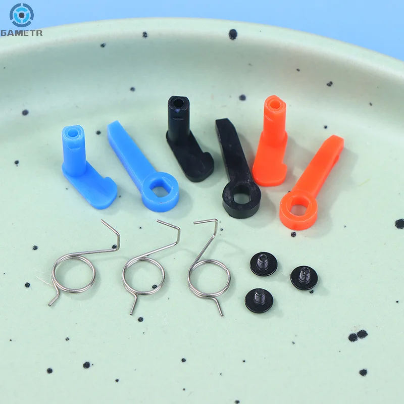1Pc Safety Lever Latch Nylon Pom Outdoor Sports No.2 Gearbox Toy Accessories Adult Leisure CS Game Decoration