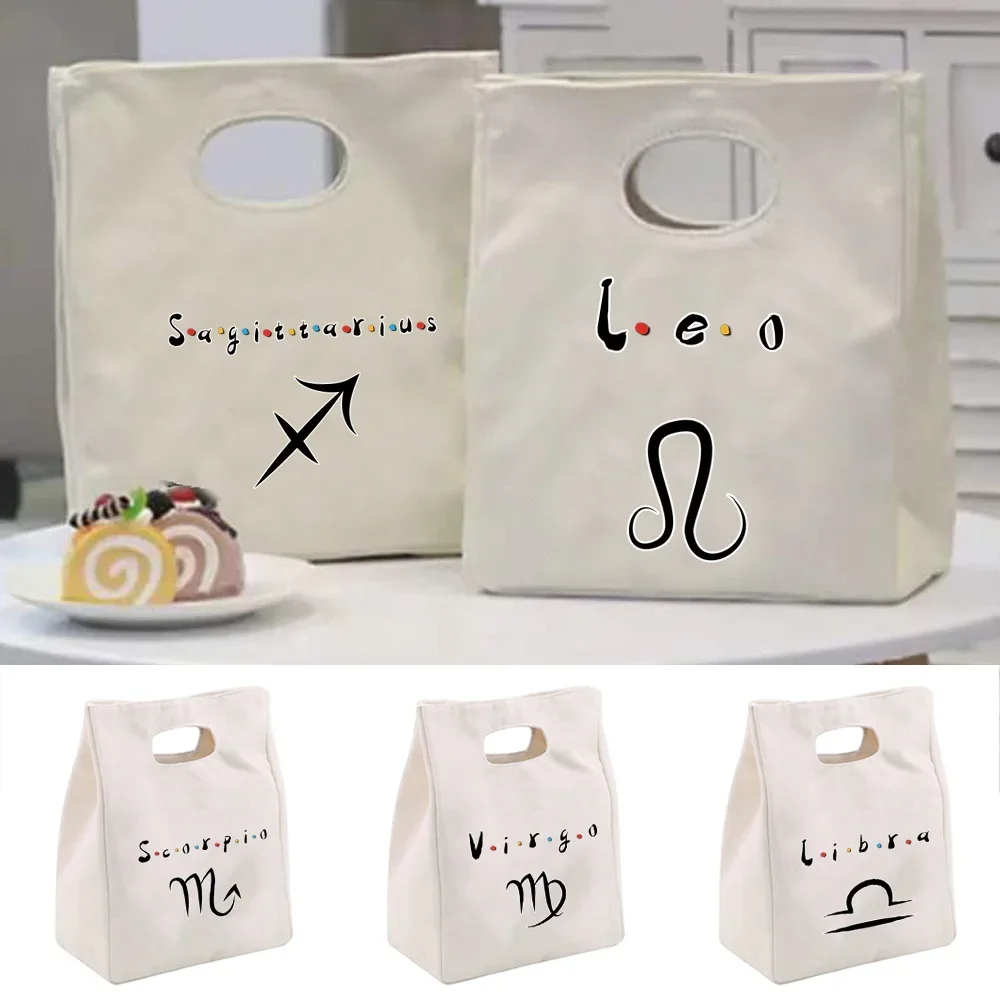 Saco de almoço isolado portátil caixa de almoço térmico tote escritório constelação bolsa bento recipiente de almoço sacos de armazenamento de alimentos