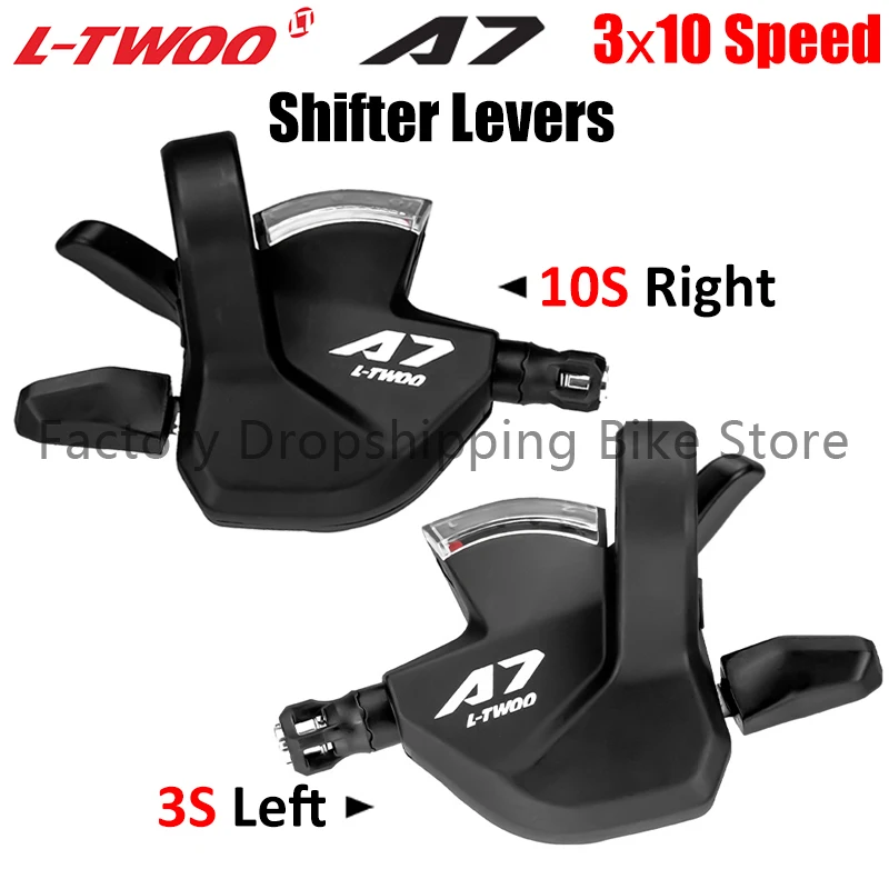 LTWOO A7 3X10 Speed Bicycle Shifter Lever Kit 10V Right Shifter 3S Left Shifter Bike Derailleur Trigger Shifter Switch Parts