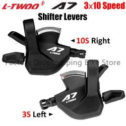 LTWOO A7 3X10 Speed Bicycle Shifter Lever Kit 10V Right Shifter 3S Left Shifter Bike Derailleur Trigger Shifter Switch Parts