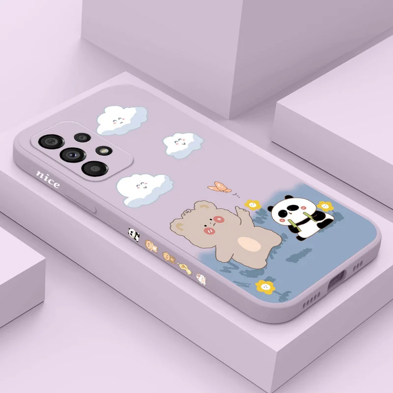 

Warm Clouds Phone Case For Samsung Galaxy A73 A53 A33 A23 A13 A03 A72 A52 A52S A32 A22 A12 A71 A51 A31 A21S 4G 5G Cover