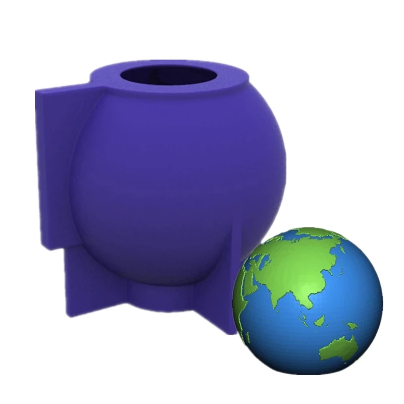 3D Earth Shape Sili…