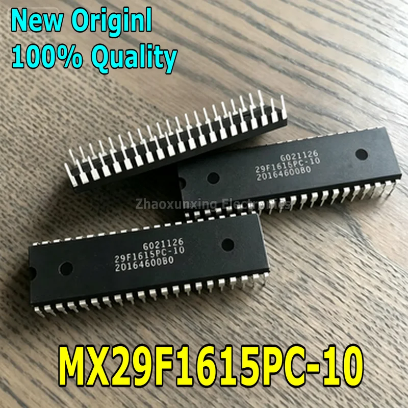 2~5PCS   New   MX29F1615PC-10  MX29F1615PC   MX29F1615  29F1615PC-10  DIP-42  Memory Chip