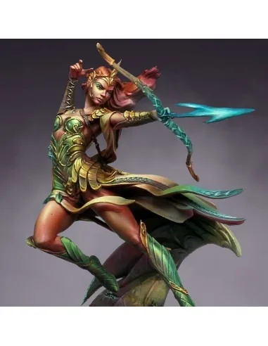 Resin Model Kit  Elf Warrior Archer Moon Arrow