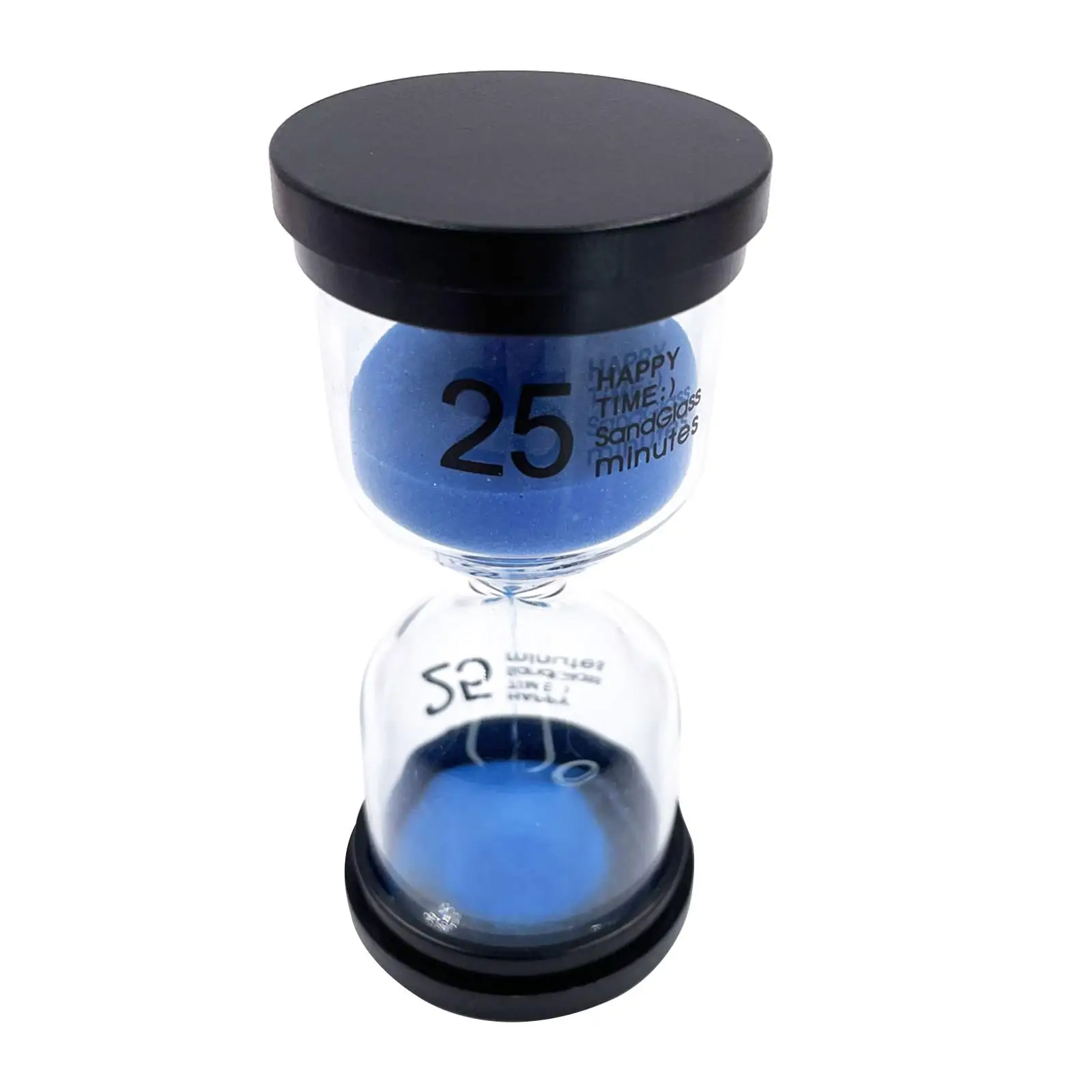 25 minuti Sand Timer Sandglass strumento di gestione del tempo Timer da scrivania decorativo Timer da Yoga per la decorazione regalo di compleanno