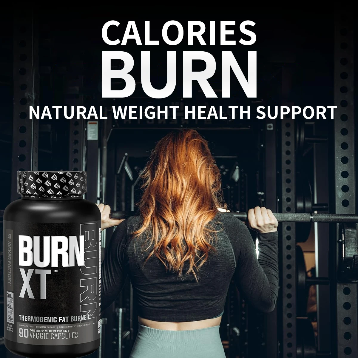 Burn XT Black Thermogenic Fat Burner - A Nootropic Energy Booster That Helps Control Metabolism By Boosting Thermogenesis