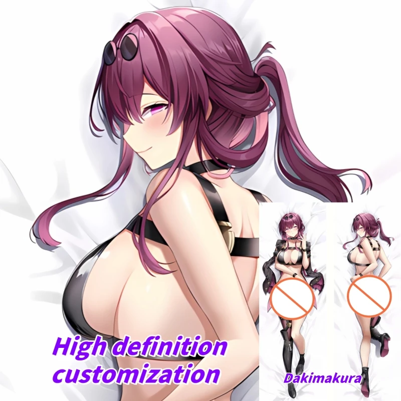 

Dakimakura Anime Pillow Case Honkai: Star Rail Kafka Double-sided Print Of Life-size Body Pillowcase Gifts