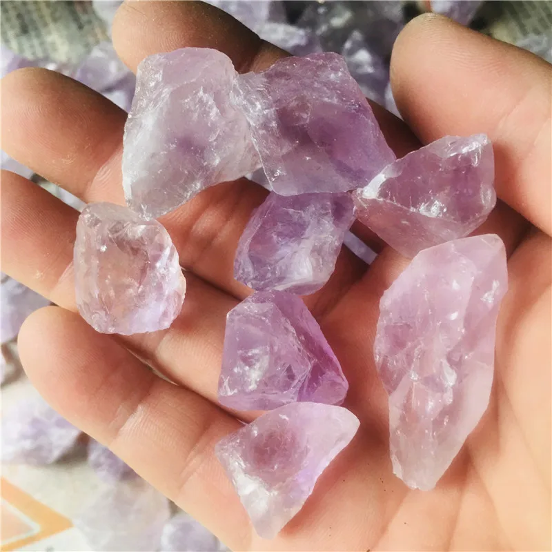 1000g Natural crystal amethyst rough stone mineral specimen