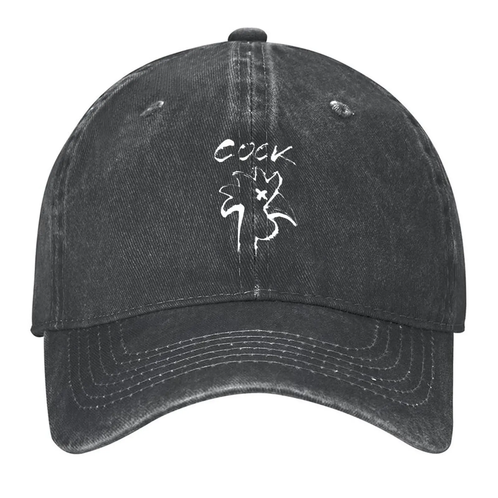 

Cock Baseball Cap Big Size Hat Custom Cap Visor Anime Hat Men Women's