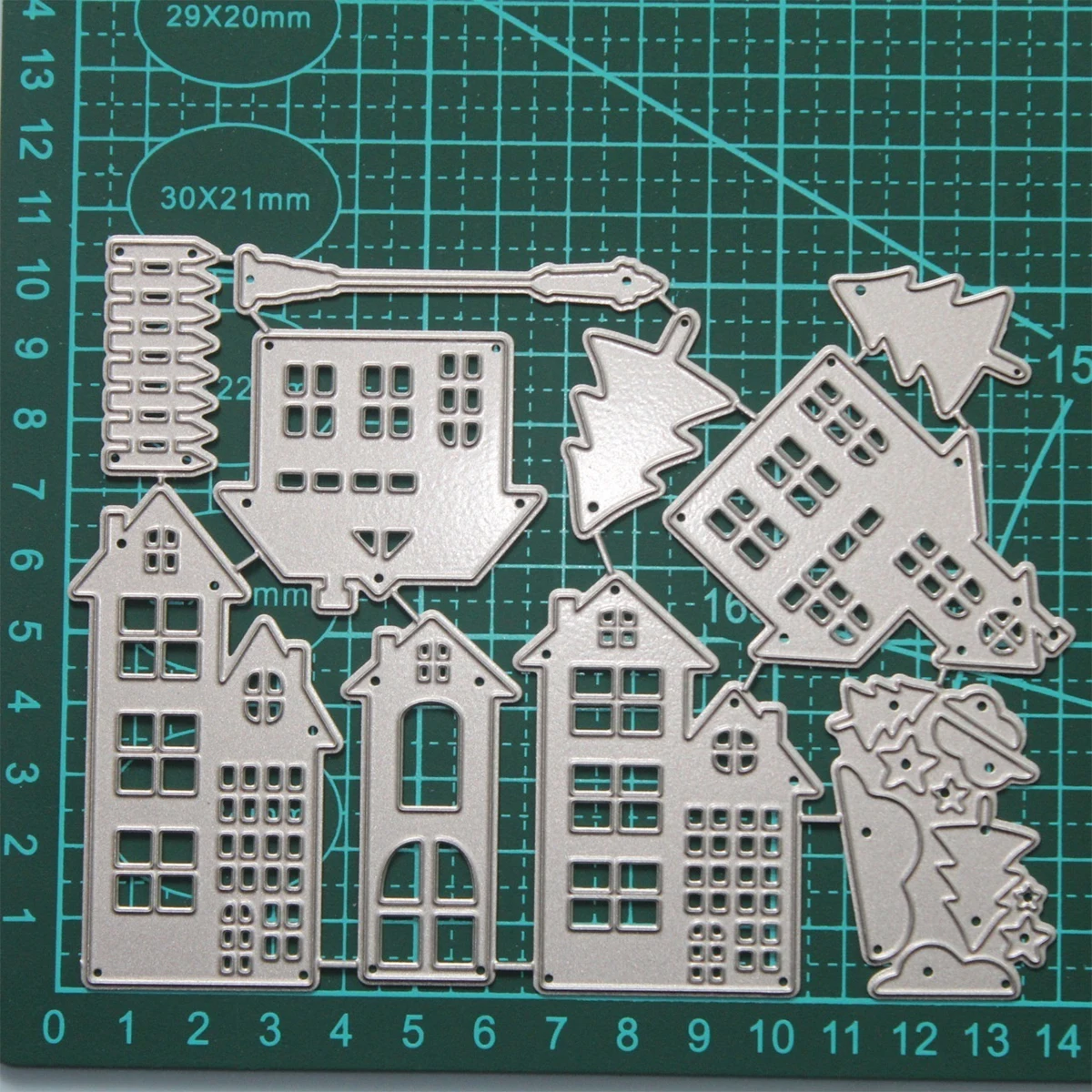

New Design Craft Metal Cutting Die Cut Dies House Building Decoration Scrapbook Album Paper Card Craft Embossing Die Cuts