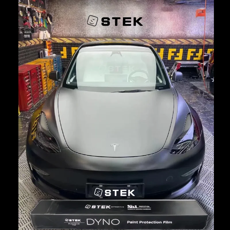 

Стелс STEK DYNO Матовая защитная пленка для краски ТПУ PPF Прозрачная самозаживляющаяся пленка против отпечатков пальцев Гидрофобная нанокерамика