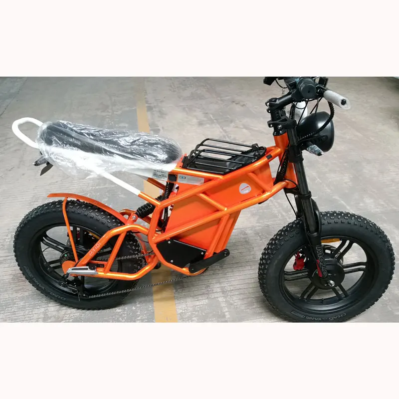 Sepeda Listrik Hybrid Ban Tebal Super Tahan Lama STLF 48V 750W/1500W, Sepeda Motor Listrik, Sepeda Gunung Listrik