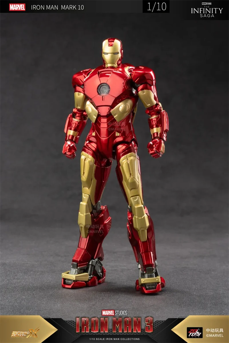 Original ZD Spielzeug Iron Man Tony Stark MK9 MK14 MK12 MK27 MK15 MK35 MK22 MK40 Hammerhead Action Figur Anime Sammeln Modell Geschenke – Detail 11