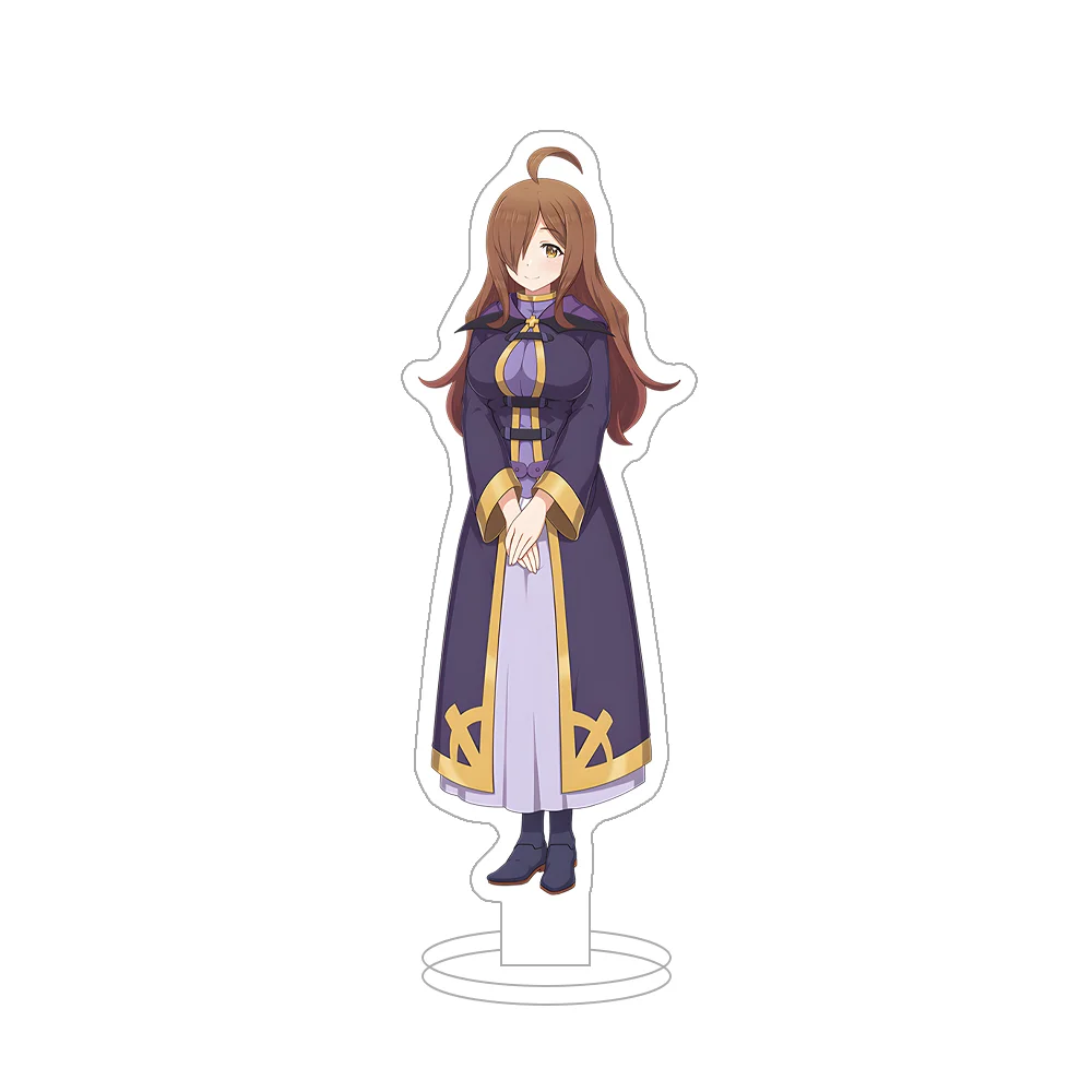 KonoSuba Satou Kazuma Aqua Megumin Darkness Lynn Erika Claire Ford Funifura Dodonko حامل أكريليك رسمي هدايا ديكور سطح المكتب