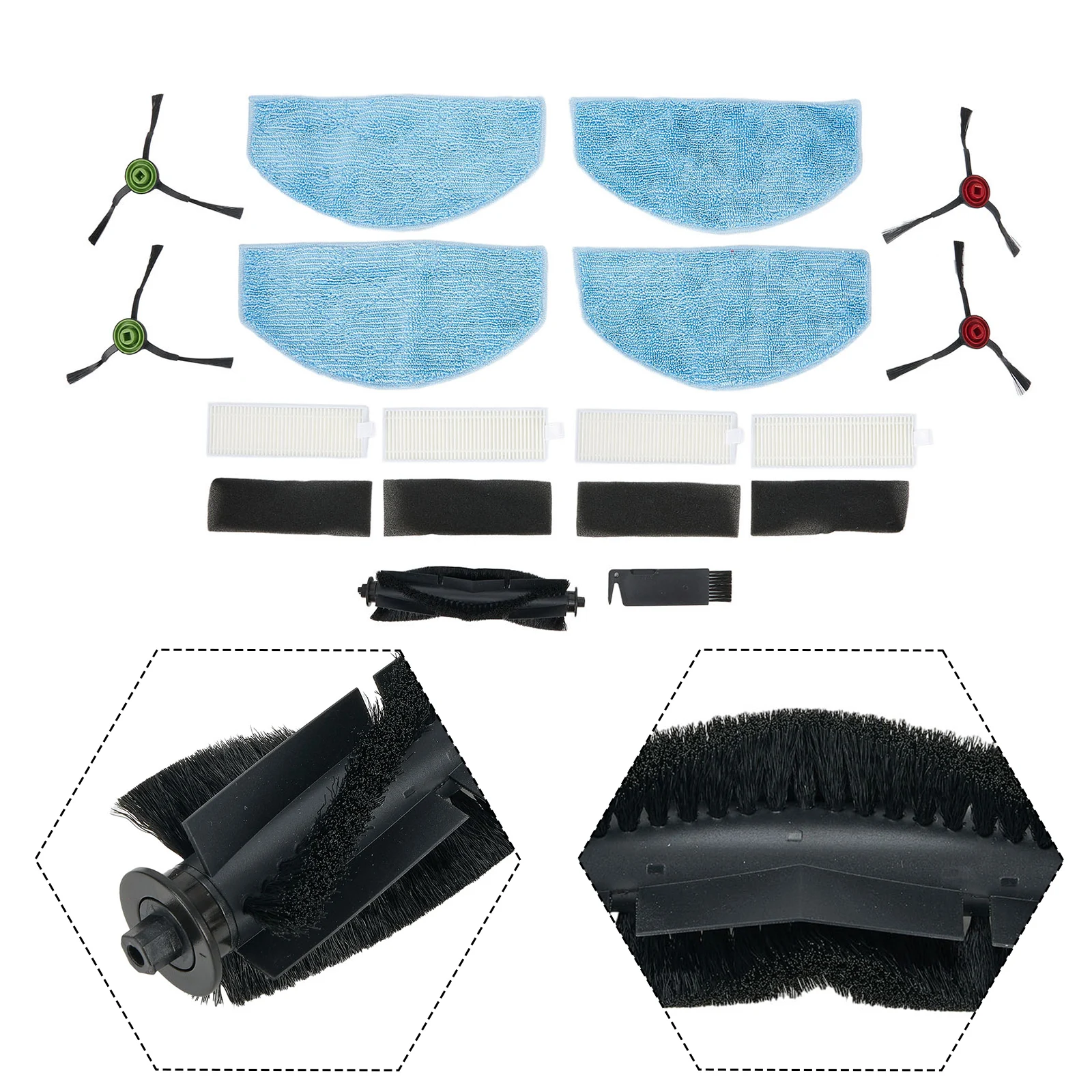 For Tikom Main Brush Highly Reliable Long for service Life Not Easily Deformed Wear Resistant High Quality For