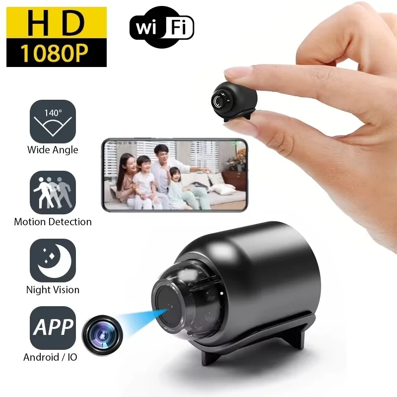1080P Mini Camera W… - image