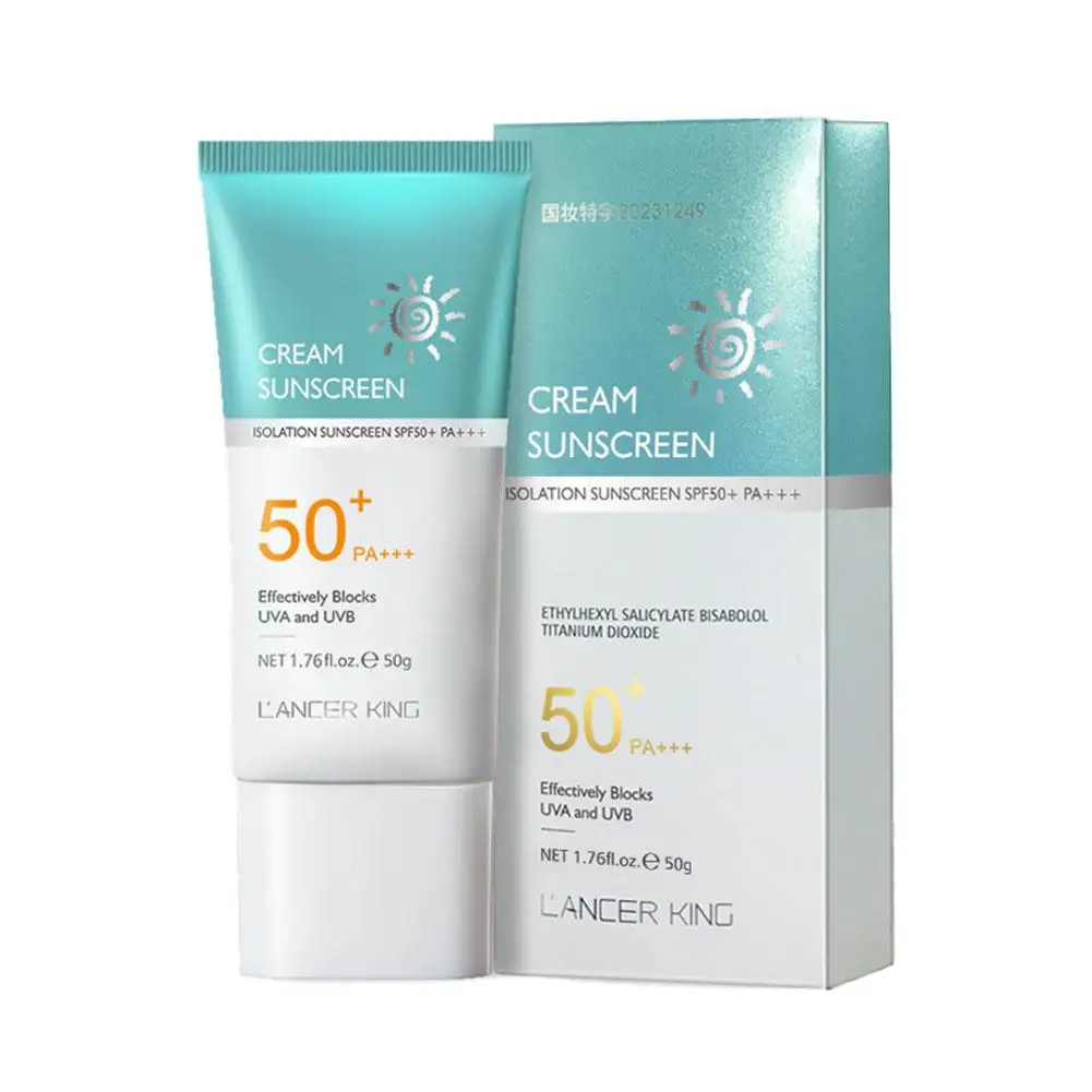 Facial Body Sunscreen Whitening Sun Cream Sunblock Protective Cream 50 Anti Facial Protection Cream Sun Skin SPF Y1Q9