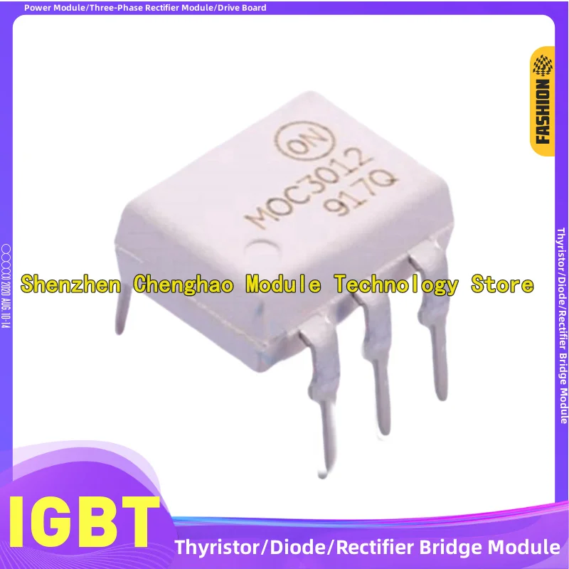 

50PCS/LOT MOC3010 MOC3020 MOC3011 MOC3012 MOC3021 MOC3061 MOC3081 DIP6 New Original Optocoupler IN Stock