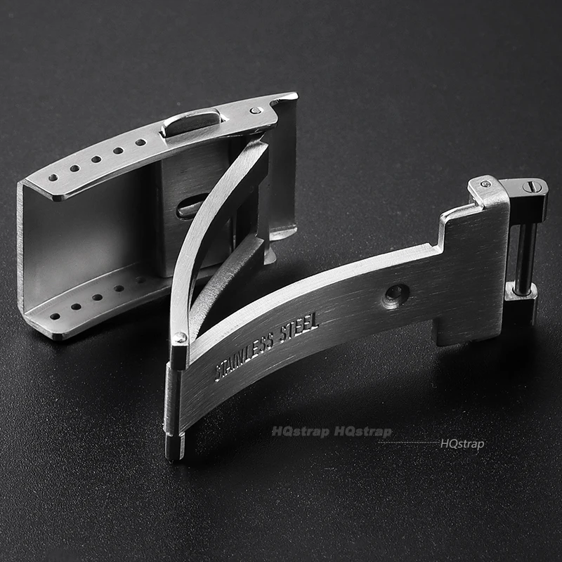 9X16mm Solid Stainless Steel Strap Buckle for Rolex Daytona Luxury Metal Clasps for Submariner Adjustable Band Deployment Clasp