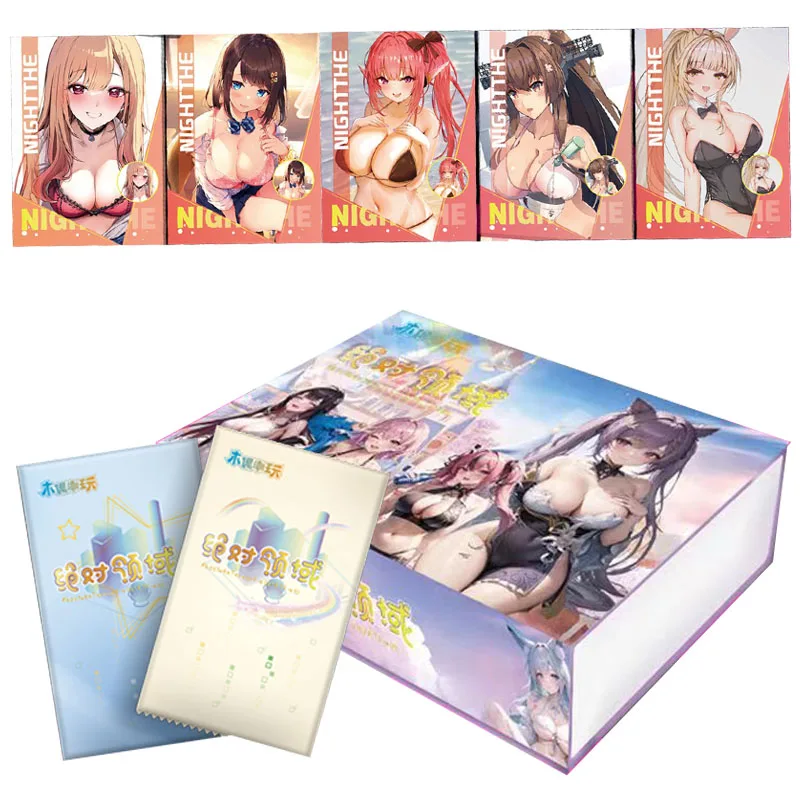 Goddess Story Absolute Terror Field Collection Cards Rare Limited Lovely Girl Wedding Anime Board Game Card Toy Kids Xmas Gifts