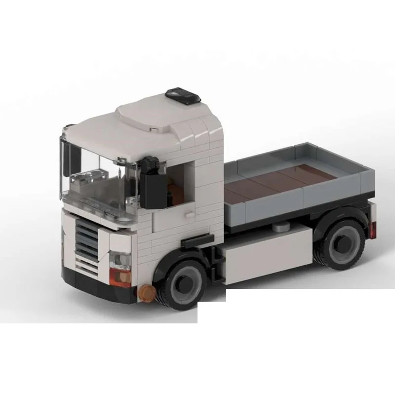 

MOC-225814 City Classic Cargo Tractor and Trailer Building Block Model, 434 Parts, Creative Birthday Toy for Boys and Children