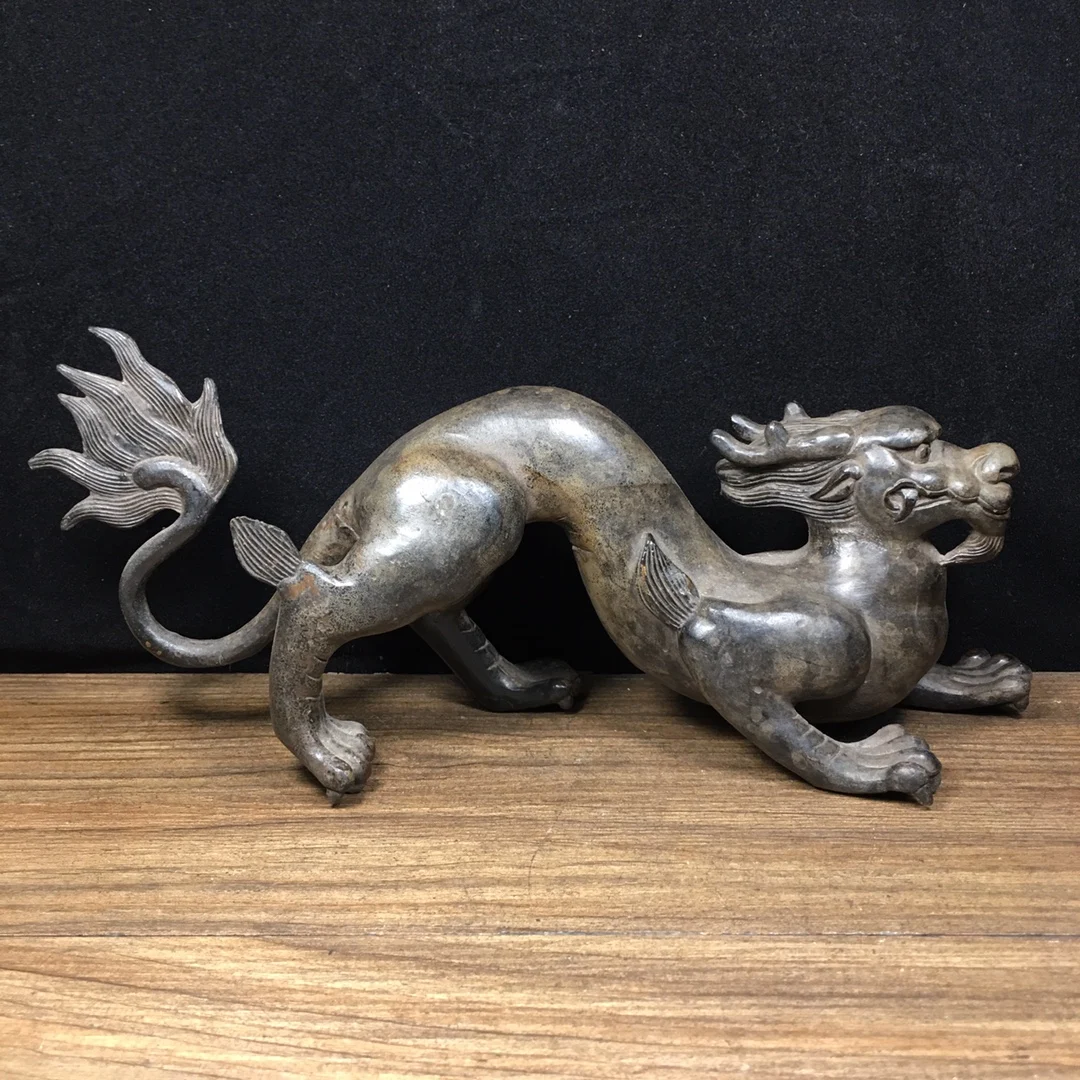 Fine Crafted Pure Copper Sculpture Dragon Ornaments, Home Crafts with Beautiful Appearance Recommended for Decoration