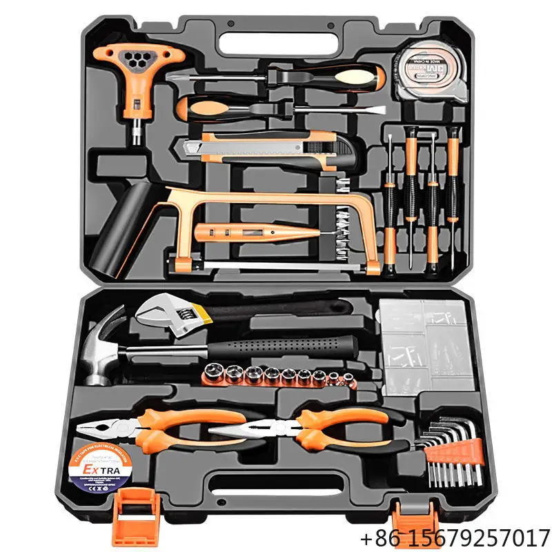 プロフェッショナル産業用電気工具セット-35点セット-oemハードウェア修理キット（マルチメーターと必須電気工具を含む）