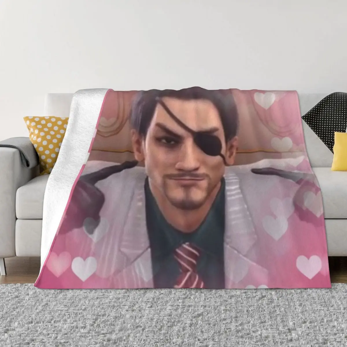 MajiLove - Goro Majima Yakuza Throw Blanket Sofa Quilt blankets and blankets