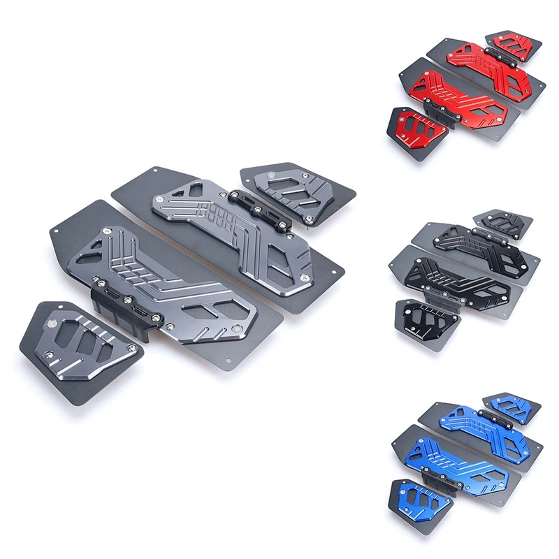 

Motorcycle Footrest Footpads Foot Pegs Pedals Plate Pads For HONDA ADV350 ADV-350 ADV 350 2022 2023