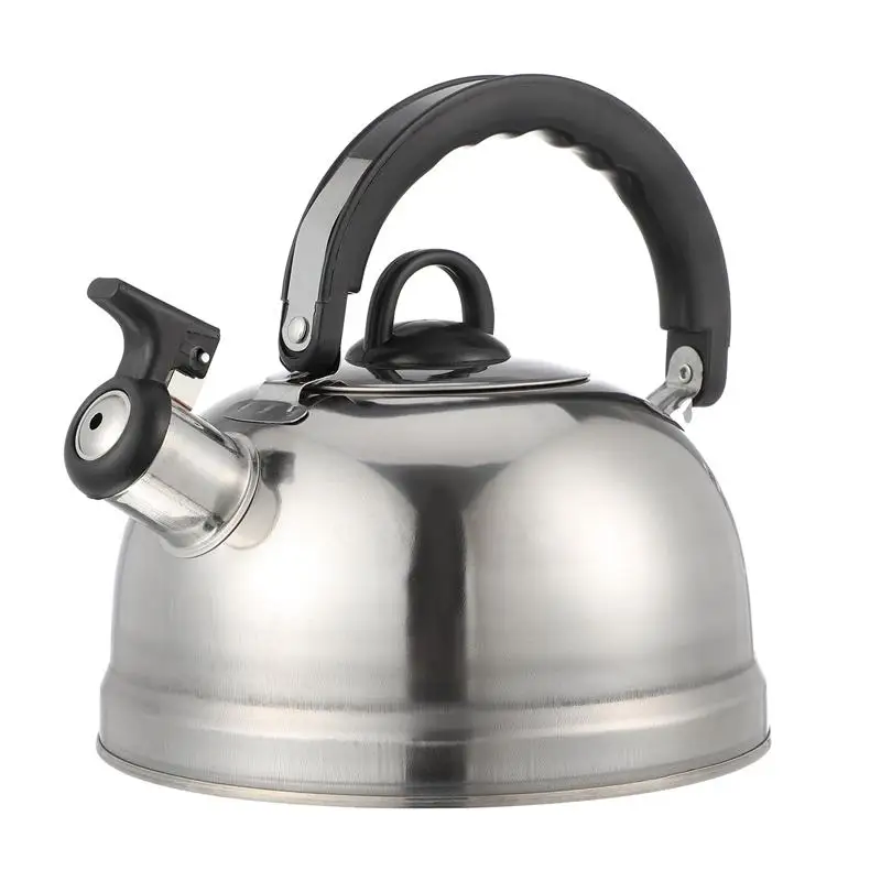 1.2L Thicken Stainless Steel Teakettle Whistling Kettle Household Boil Water Kettle Induction Cooker Gas Stove Universal