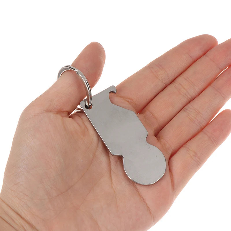 Carrinho de compras Solver Trolley Token, Gancho chave portátil, Abridor de chaves, Moeda Chaveiro Acessórios, Token, 1pc