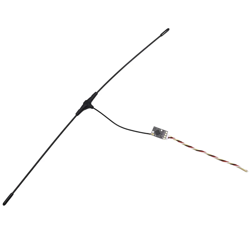 AY14 -433Mhz Expresslrs Empfänger 100Mw ESP32+SX1276+TCXO mit T-Typ-Antenne für RC Racing Drone