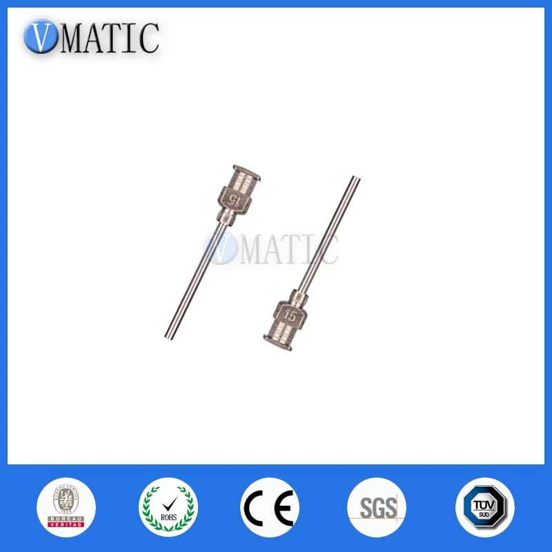 

Бесплатная доставка, 12 шт., длина наконечника 1 дюйм, 15 г, тупые дозирующие иглы из нержавеющей стали, дозатор, наконечники игл с заводской ценой