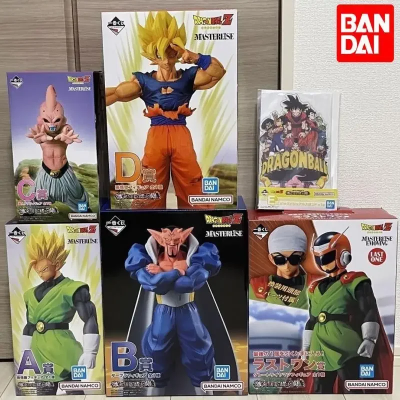 

Оригинальный Banpresto Ichiban Kuji Dragon Ball Z Gekitotsu! Uchu O Kaketa Tatakai Gohan Son Goku Ssj Dabura Модель игрушки