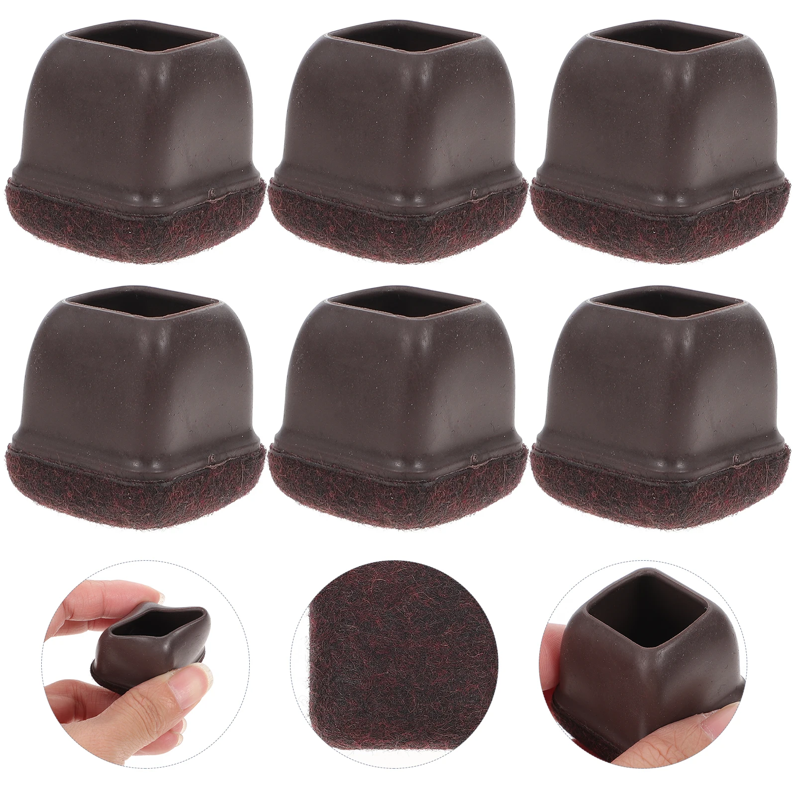 

8Pcs Furniture Leg Protectors Chair Foot Covers Durable Anti Skid Pads for Home Chairs Table Leg Protection Home Table Feet Pads
