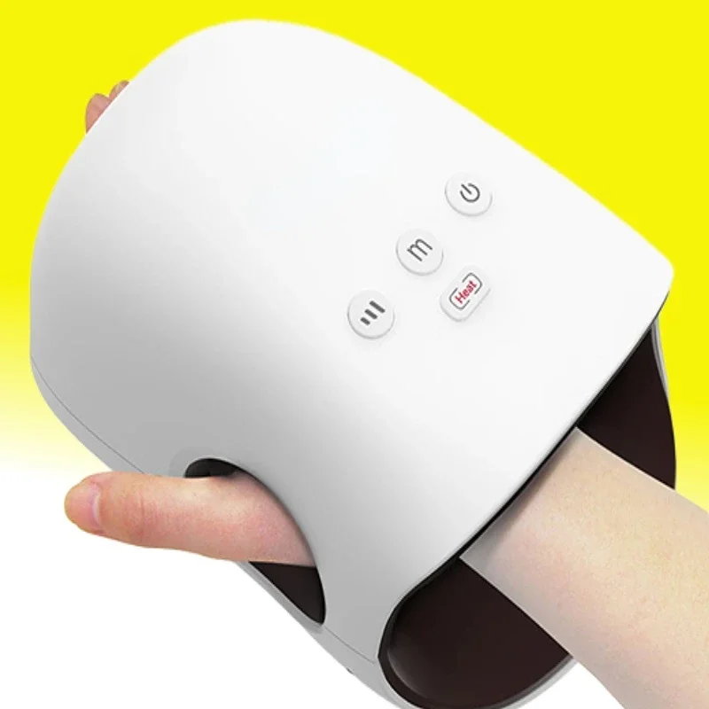 

Hand Massager with Heat Women Rechargeable Kneading Massage Finger Numbness Air Compression Cordless Electric Hand Massager