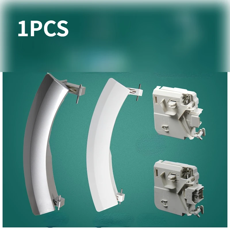 

Переключатель дверного замка для стиральной машины Siemens барабанная шайба WS10M368TI WM12S468TI/12S461TI электронный дверной замок ручка аксессуары