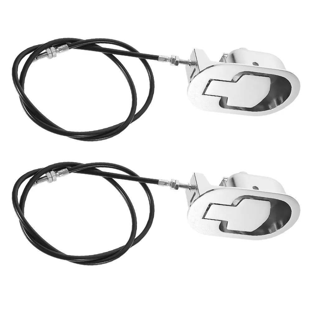 2 Sets Recliner Release Handle Replacement Pull Cable Lever Parts Cord Couch Accessory Sofa