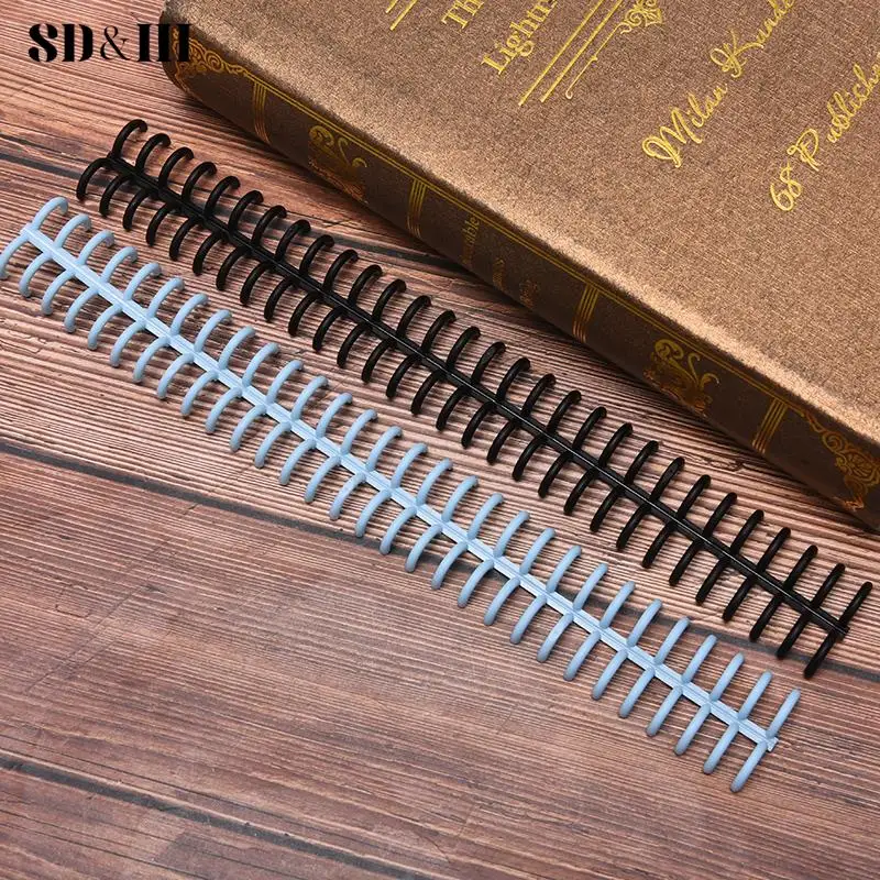 1PC  Plastic Loose Leaf Binders Ring Binding A4 A5 A6 A7 B5 papers For DIY Paper Notebook