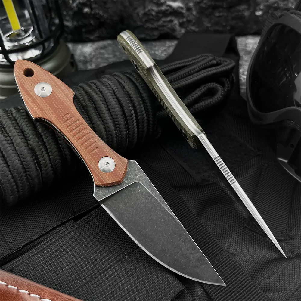 

Нож с фиксированным клинком GMF3, клинок из стали 8Cr13Mov, рукоять G10, портативный, для охоты, кемпинга, выживания, EDC-снаряжение, подарок для мужчин