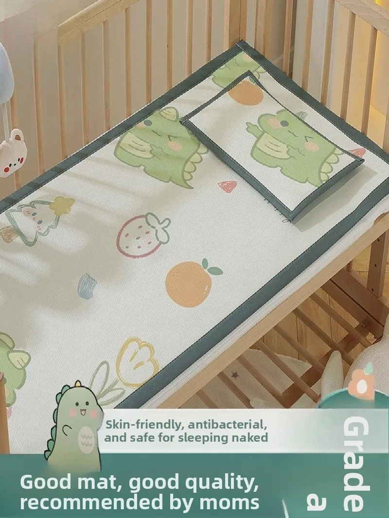 tappetino-rinfrescante-in-seta-ghiaccio-per-l'estate-2024-nuovo-materassino-patchwork-per-dormitorio-per-bambini-tappetino-per-letto-a-castello-per-studenti-tappetino-con-motivo-a-fumetti