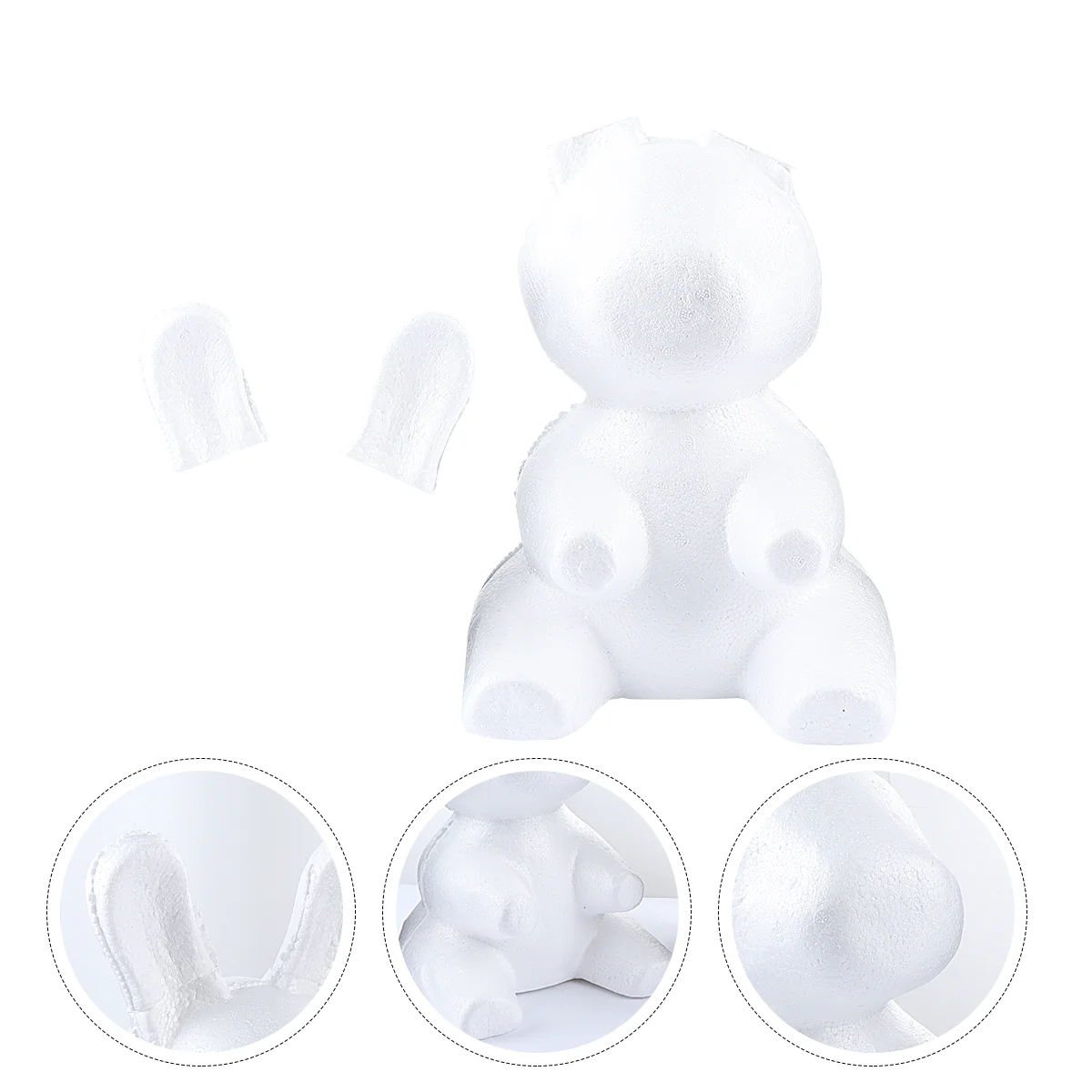 Bubble Bunny Froth Rabbit Mold Crafts DIY Wedding Polystyrene Modelling Flower Decor Supplies Foam Adorable Design