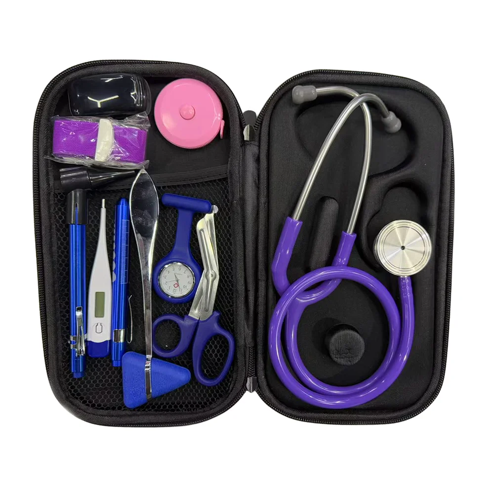 

High Quality Customized Case Medical Stethoscope Top Selling Manual Power Source Class II Instrument