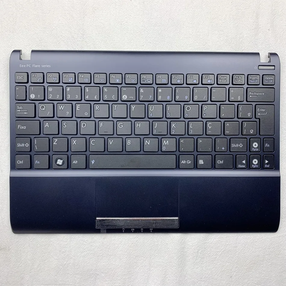 

Brazil Palmrest Laptop Keyboard for Asus 1025C 1025E 1025C 1025CE deepblue Cover BR Layout