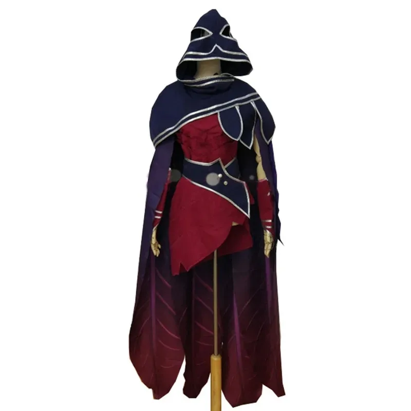 

qq342018 игра LOL Hero Xayah The Rebel Comic Con Party Хэллоуин Рождество косплей костюм полный комплект на заказ любой размер