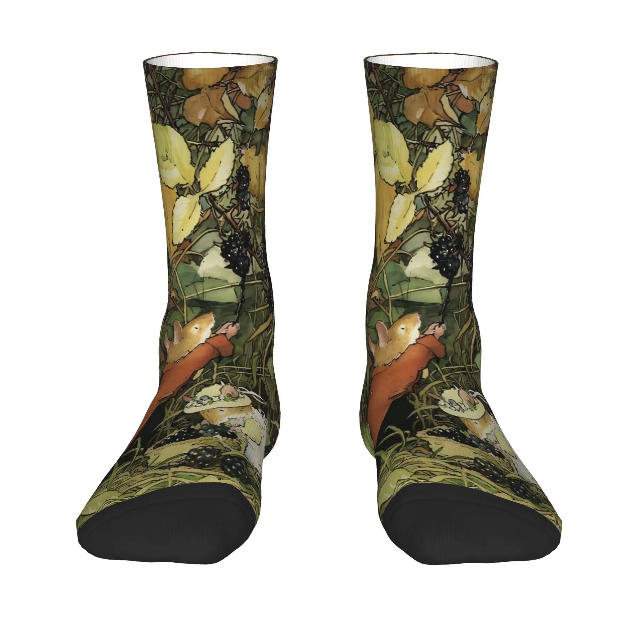 Squirrel In The Tree Socks Male Mens Women Winter Stockings Polyester