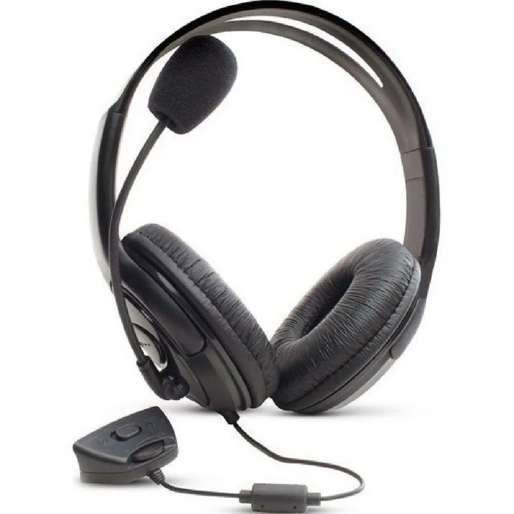 Fone de Ouvido Headset for XBOX 360 CHAT Online Preto