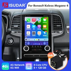 ISUDAR Android 12 Car Radio For Renault Samsung SM6 Talisman Koleos Megane 4 2017 Auto Multimedia 2 Din Tesla GPS Carplay Stereo