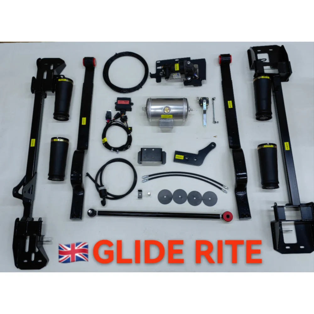 Premium CE TUV Certified GLIDE RITE Air Suspension System Adjustable Height High Load Capacity Heavy-Duty Hitch Mounts for